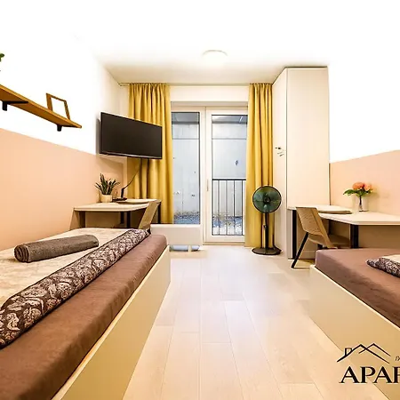 Apartia Brno-center Апартаменты Брно